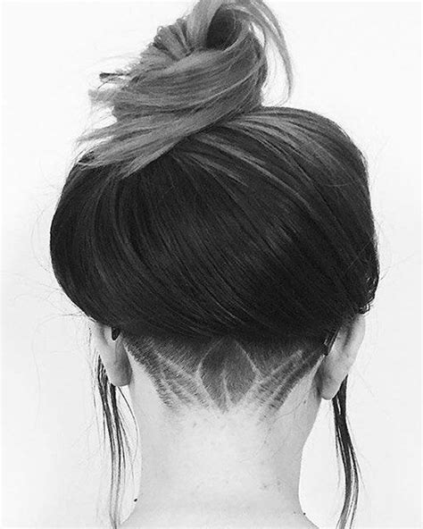 cheveux long rasé nuque femme|Undercut pour femme : 20 idées pour trouver l’inspiration